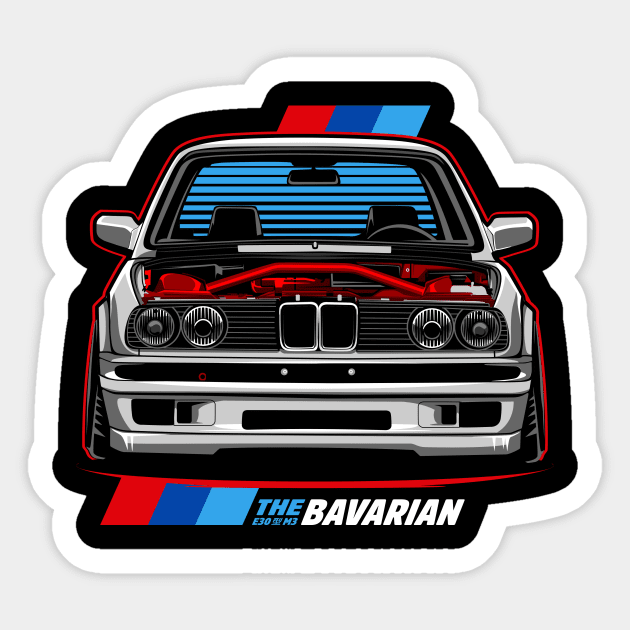 Bmw store e30 stickers